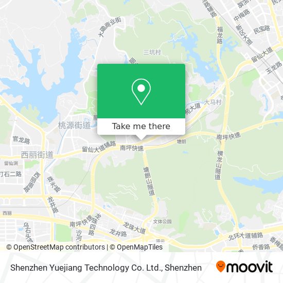 Shenzhen Yuejiang Technology Co. Ltd. map