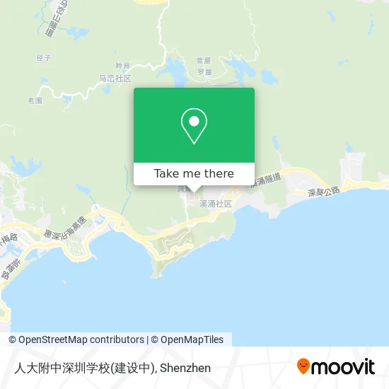 人大附中深圳学校(建设中) map