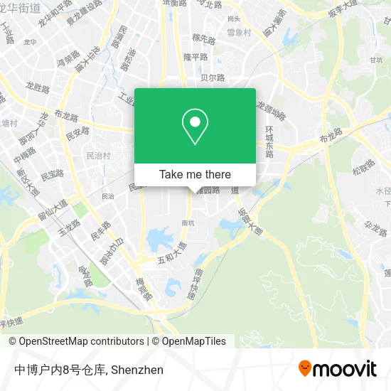 中博户内8号仓库 map