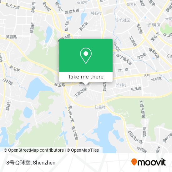 8号台球室 map