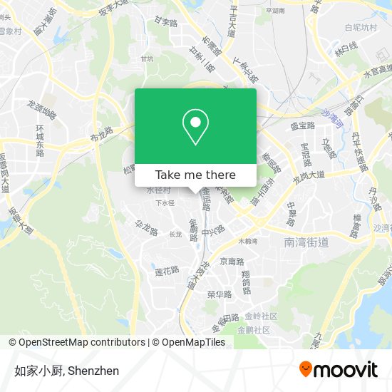 如家小厨 map