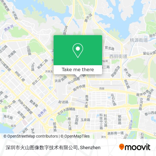 深圳市火山图像数字技术有限公司 map