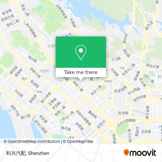 和兴汽配 map