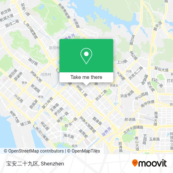宝安二十九区 map