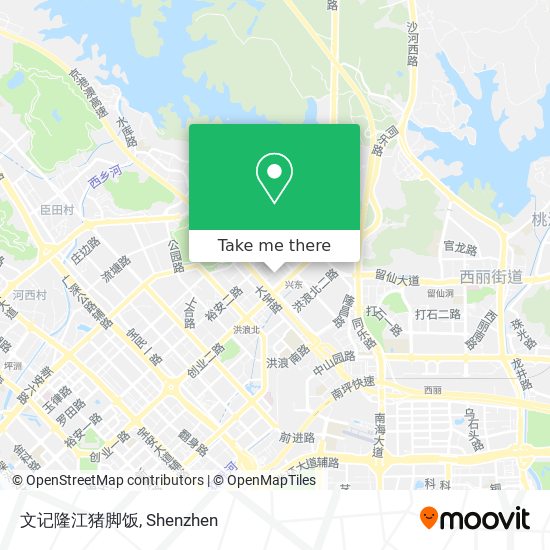 文记隆江猪脚饭 map