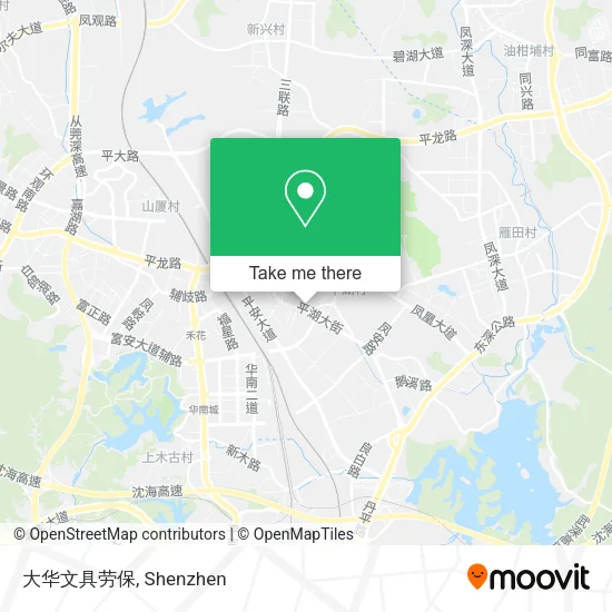 大华文具劳保 map