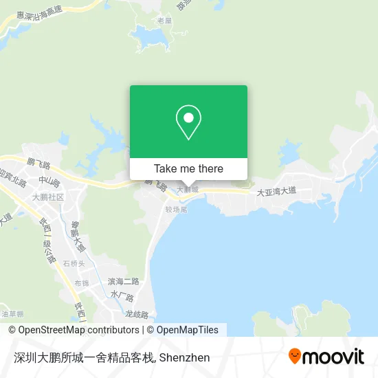 深圳大鹏所城一舍精品客栈 map