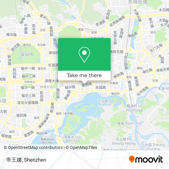 帝王娜 map