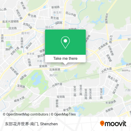 东部花卉世界-南门 map
