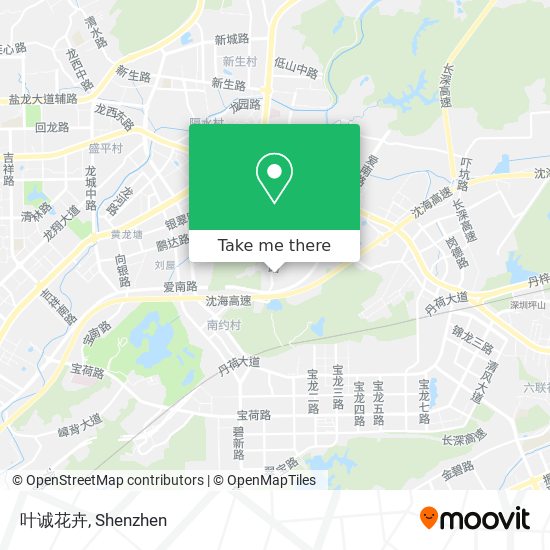 叶诚花卉 map