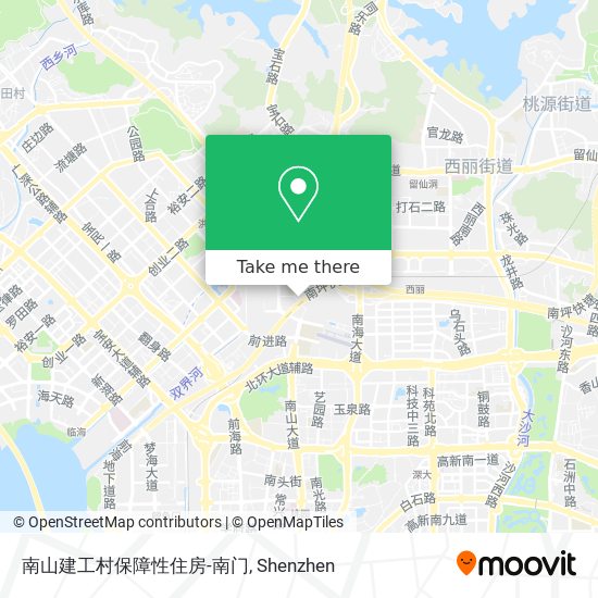 南山建工村保障性住房-南门 map