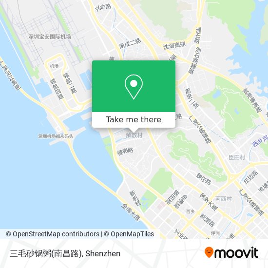 三毛砂锅粥(南昌路) map