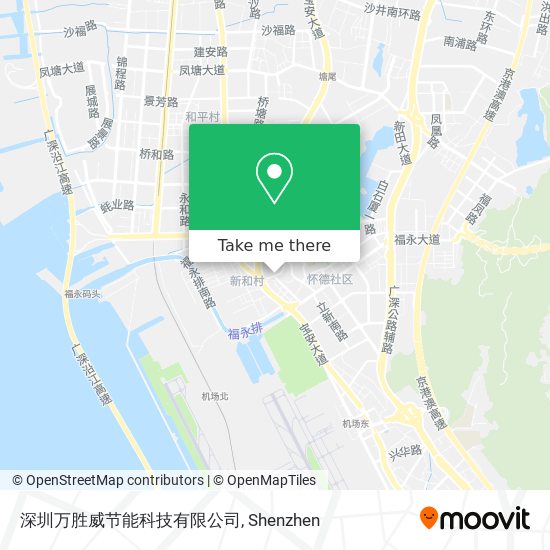 深圳万胜威节能科技有限公司 map