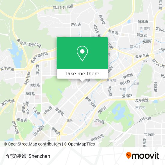 华安装饰 map