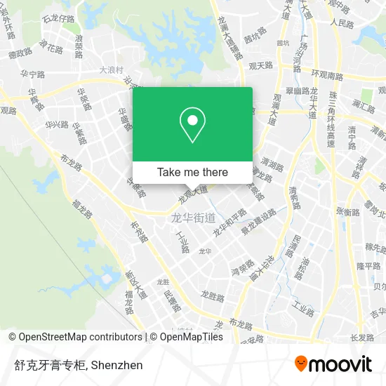 舒克牙膏专柜 map