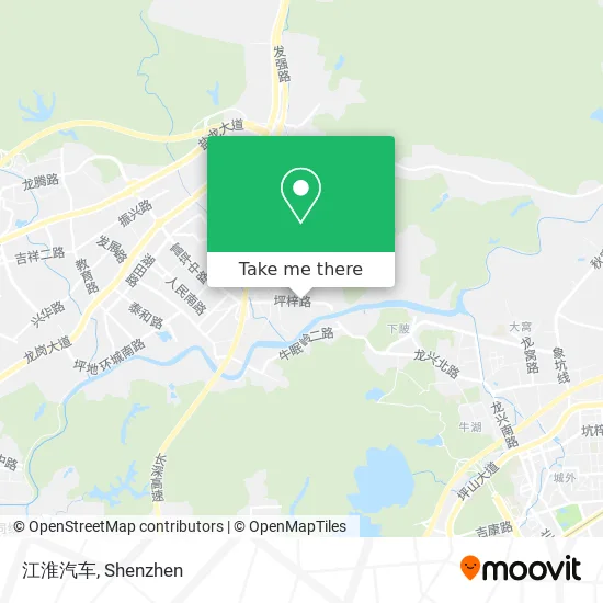江淮汽车 map