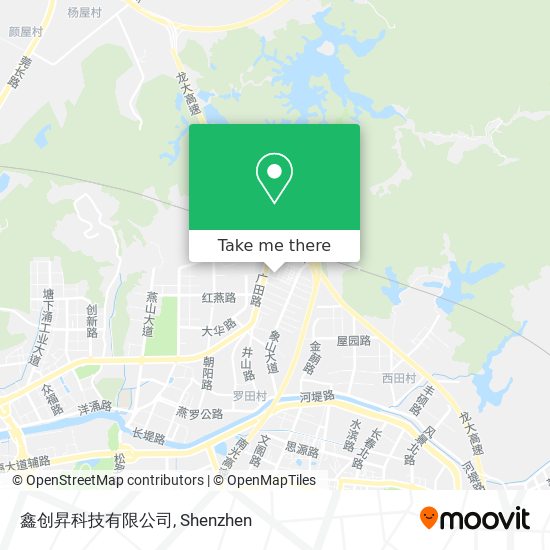 鑫创昇科技有限公司 map