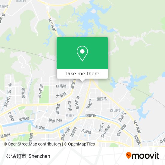 公话超市 map