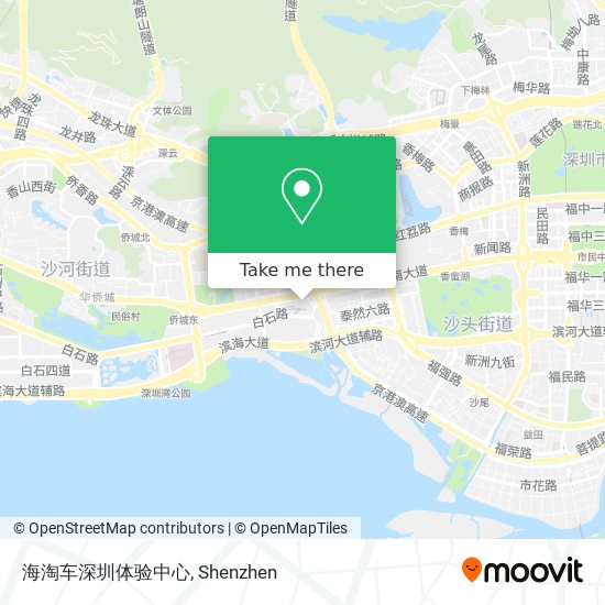 海淘车深圳体验中心 map