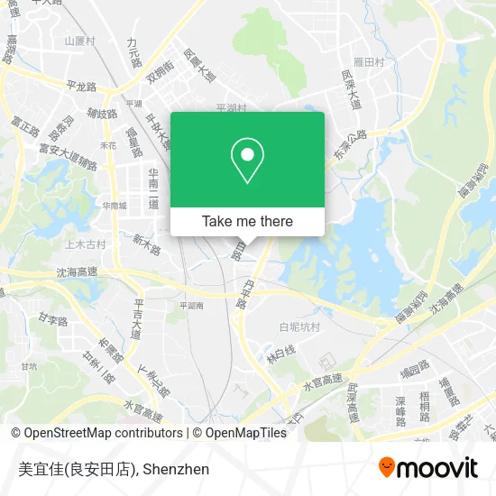 美宜佳(良安田店) map