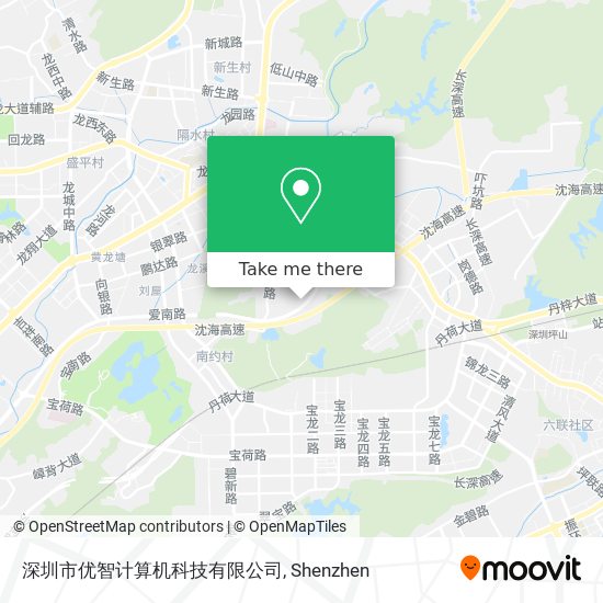 深圳市优智计算机科技有限公司 map