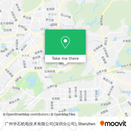 广州华石机电技术有限公司(深圳分公司) map