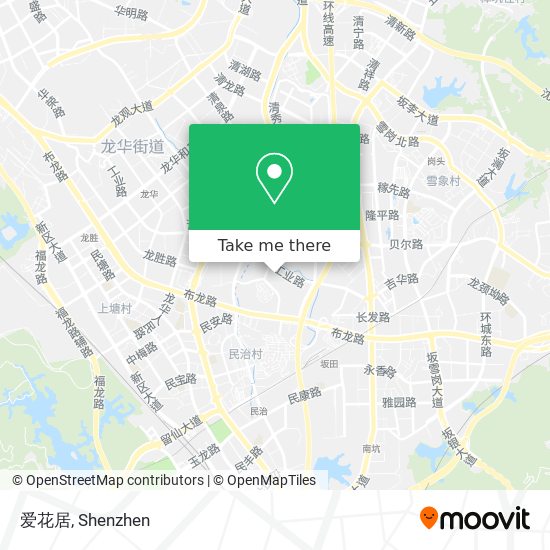 爱花居 map