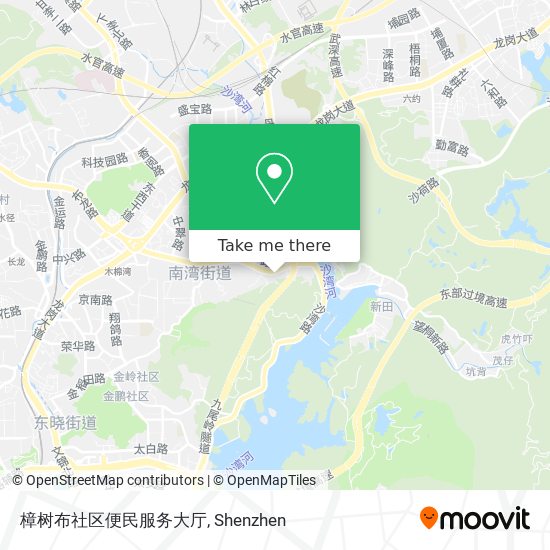 樟树布社区便民服务大厅 map