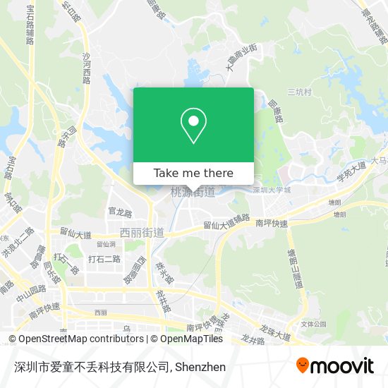 深圳市爱童不丢科技有限公司 map