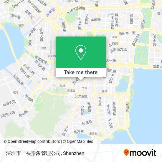 深圳市一袂形象管理公司 map