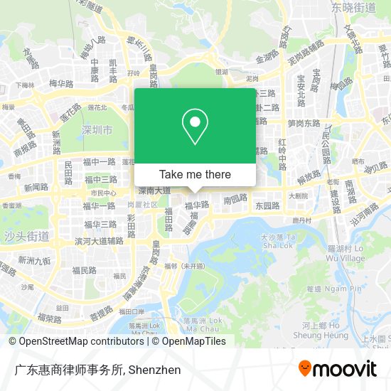 广东惠商律师事务所 map