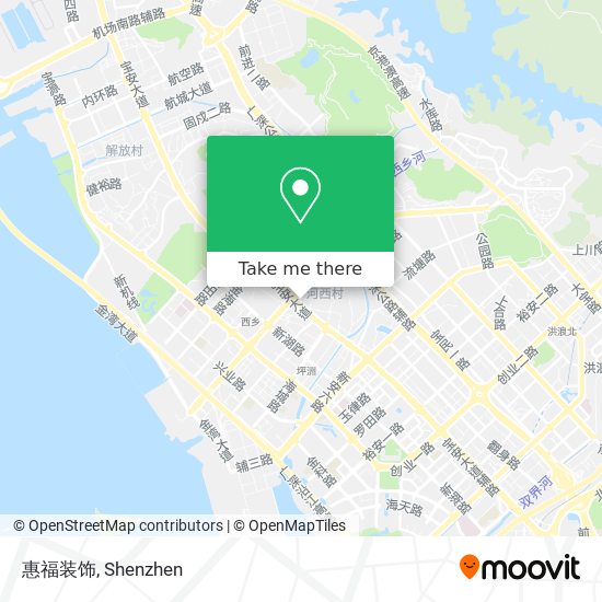 惠福装饰 map