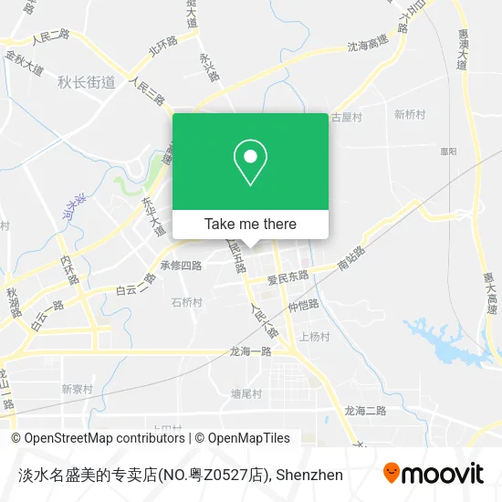淡水名盛美的专卖店(NO.粤Z0527店) map