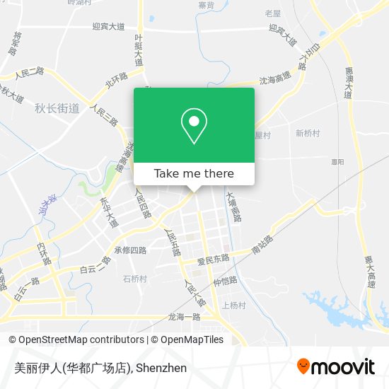 美丽伊人(华都广场店) map
