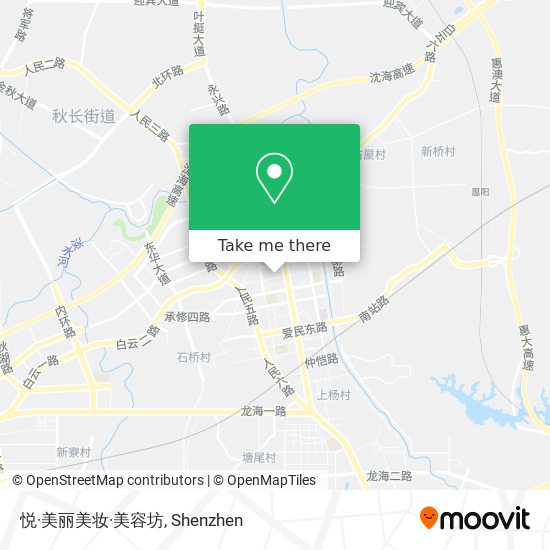 悦·美丽美妆·美容坊 map
