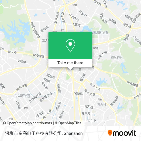 深圳市东亮电子科技有限公司 map