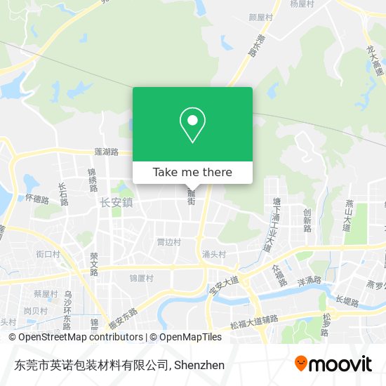 东莞市英诺包装材料有限公司 map