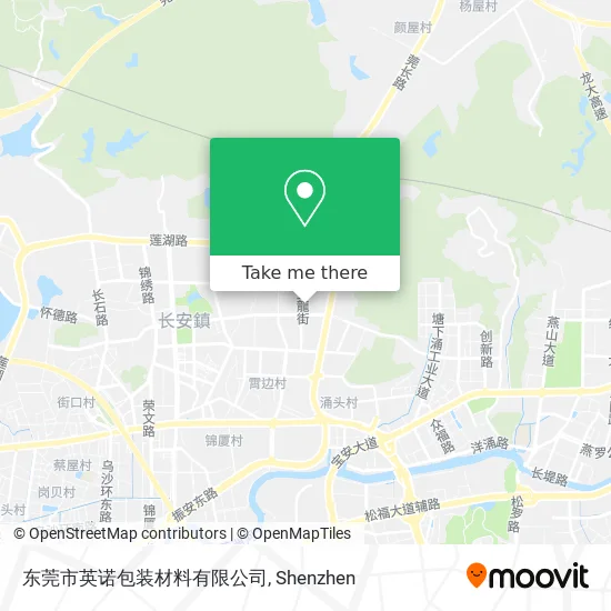 东莞市英诺包装材料有限公司 map