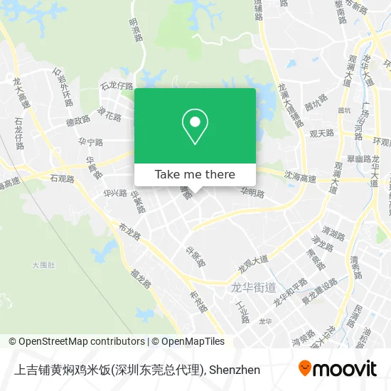 上吉铺黄焖鸡米饭(深圳东莞总代理) map