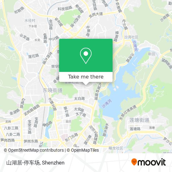 山湖居-停车场 map