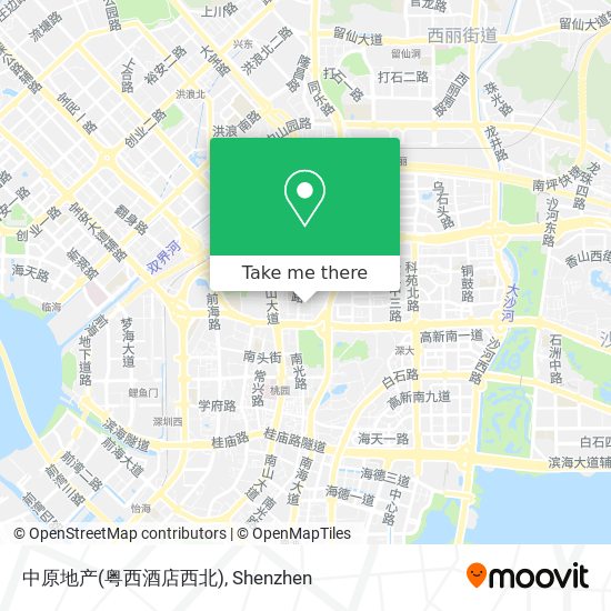 中原地产(粤西酒店西北) map