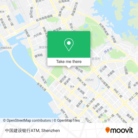 中国建设银行ATM map
