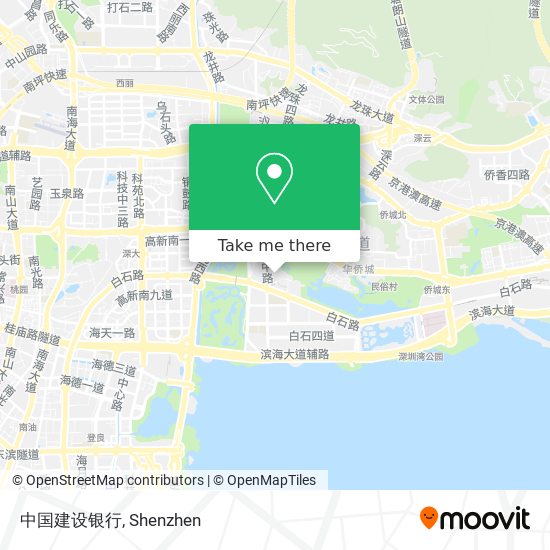 中国建设银行 map