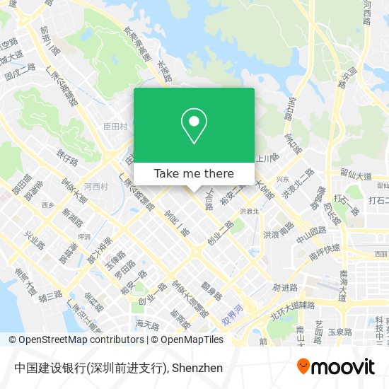 中国建设银行(深圳前进支行) map