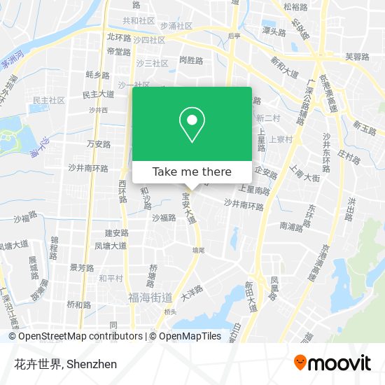 花卉世界 map