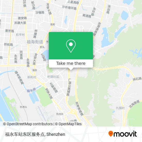 福永车站东区服务点 map