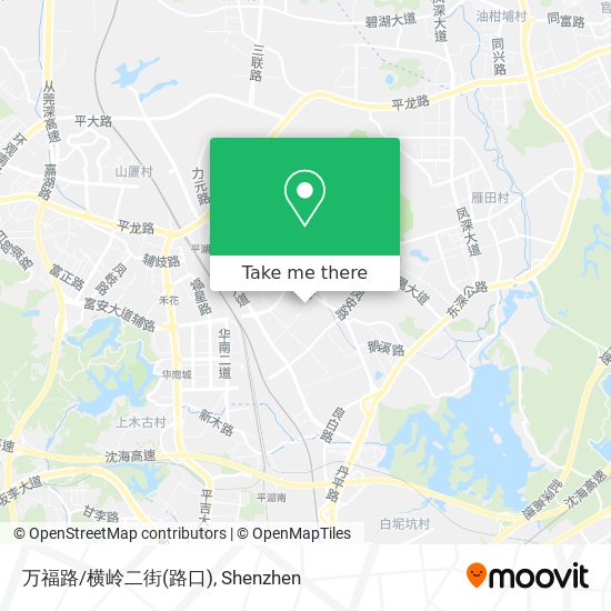万福路/横岭二街(路口) map