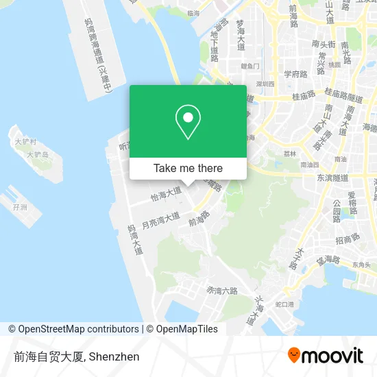 前海自贸大厦 map