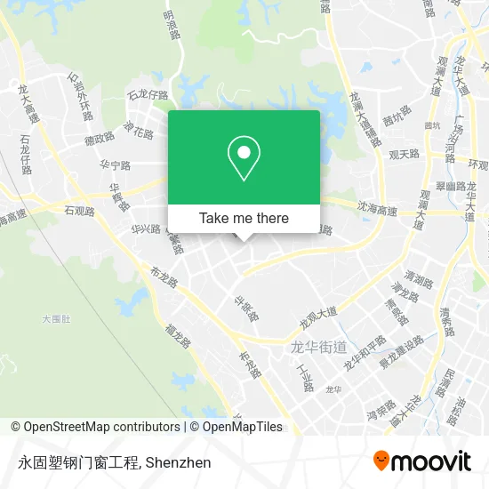 永固塑钢门窗工程 map