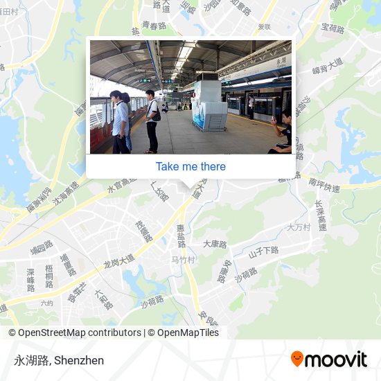 永湖路 map